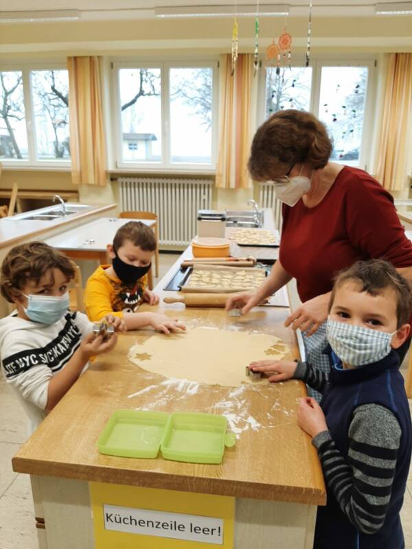 Plätzchen backen